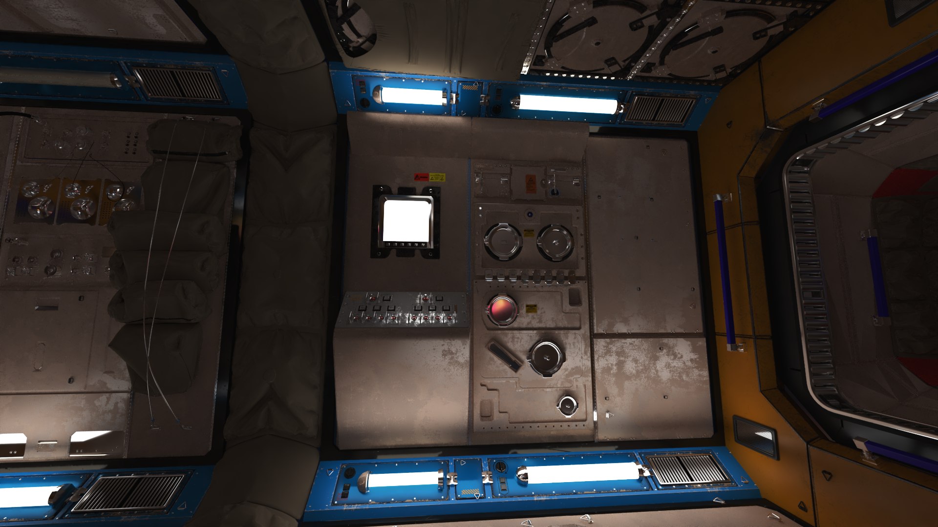 3D Model ISS Like SpaceStation Interior V1 - TurboSquid 1863316