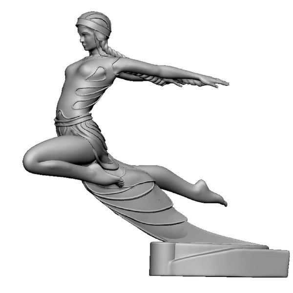 3d Angel Girl 3d Print Model Turbosquid 1957171