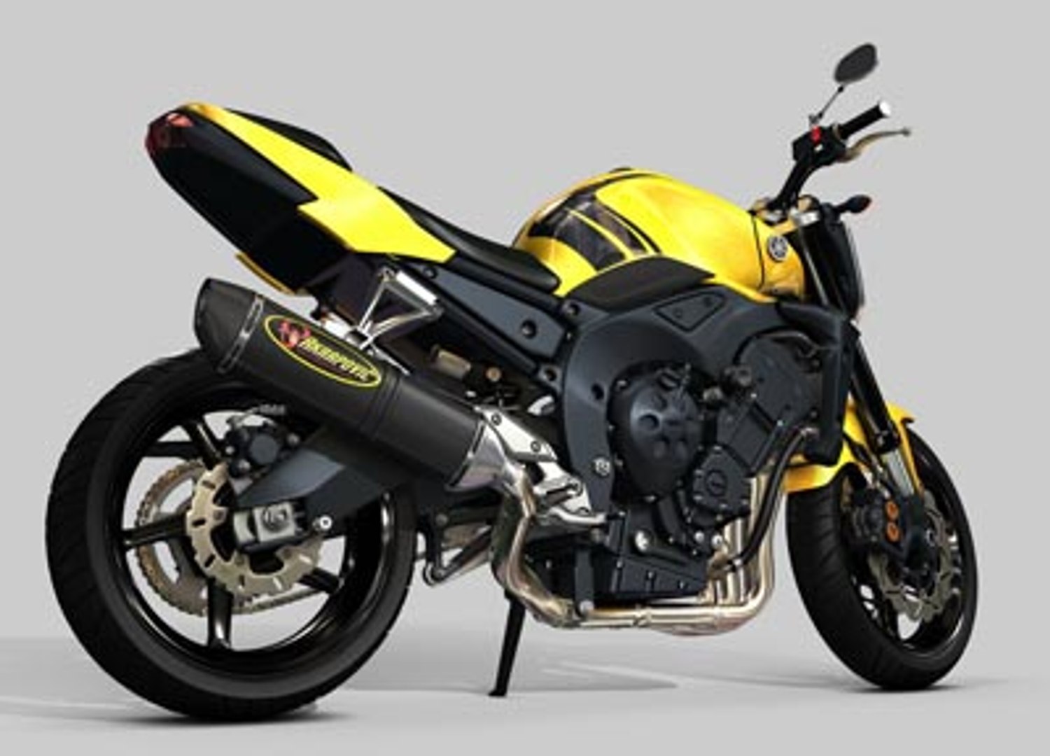 yamaha fz1-n 3d model