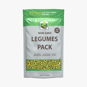 Legumes Pack Low Poly 3D model