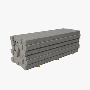 Concrete Columns on Wood Planks