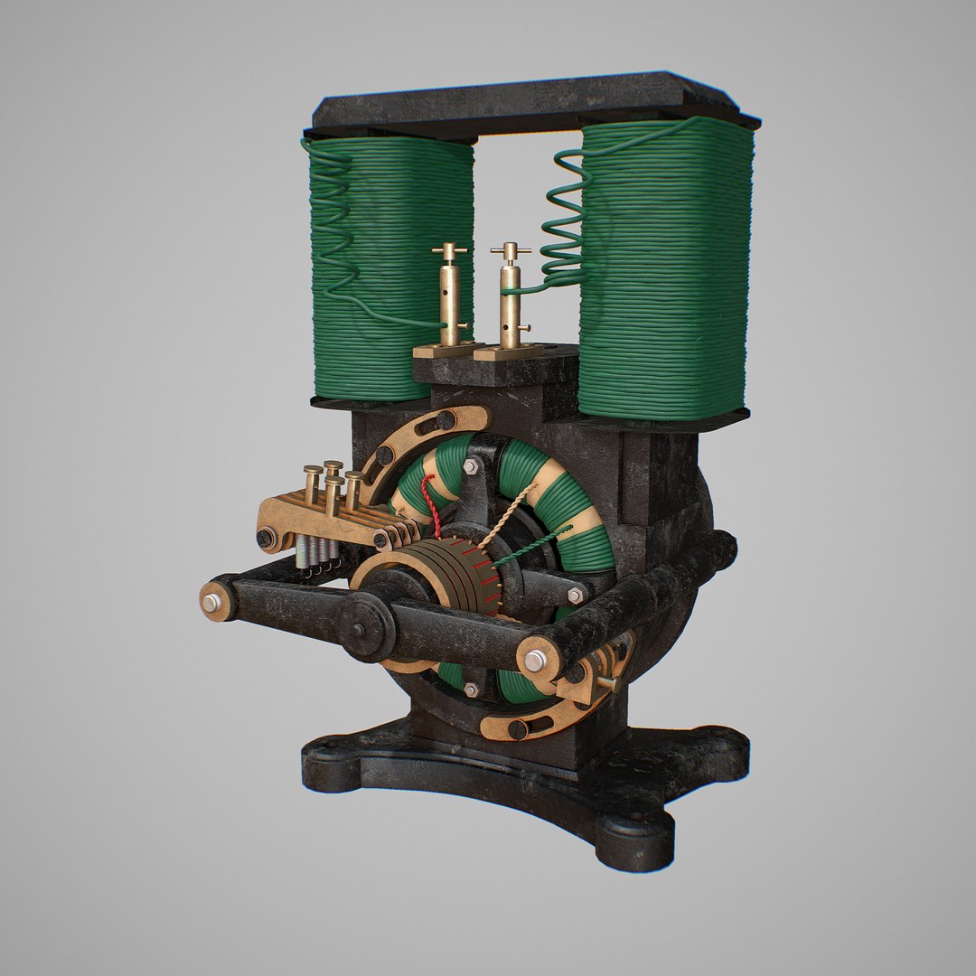 Vintage Motor 3D Model - TurboSquid 1484737