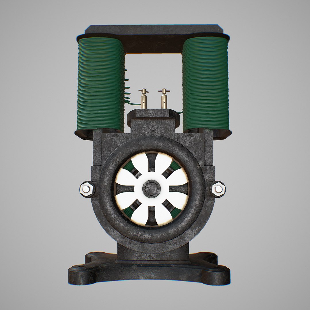 Vintage Motor 3D Model - TurboSquid 1484737