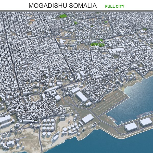 Mogadíscio Somália Modelo 3D - TurboSquid 2114057