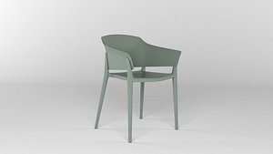 3D Ankie Arm Chair - Eco - Ocean Bound Plastic model