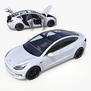 Snow Chains on Tesla Wheels Rigged