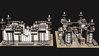 Industrial Power Plant Complex