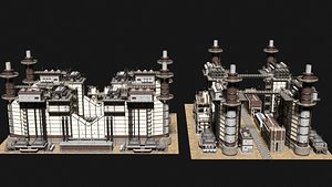 Industrial Power Plant Complex
