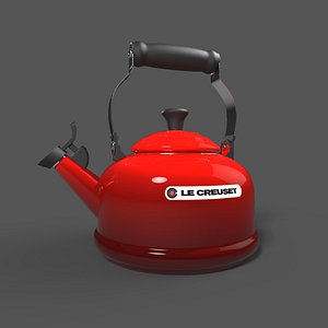 classic whistling kettle LeCreuset