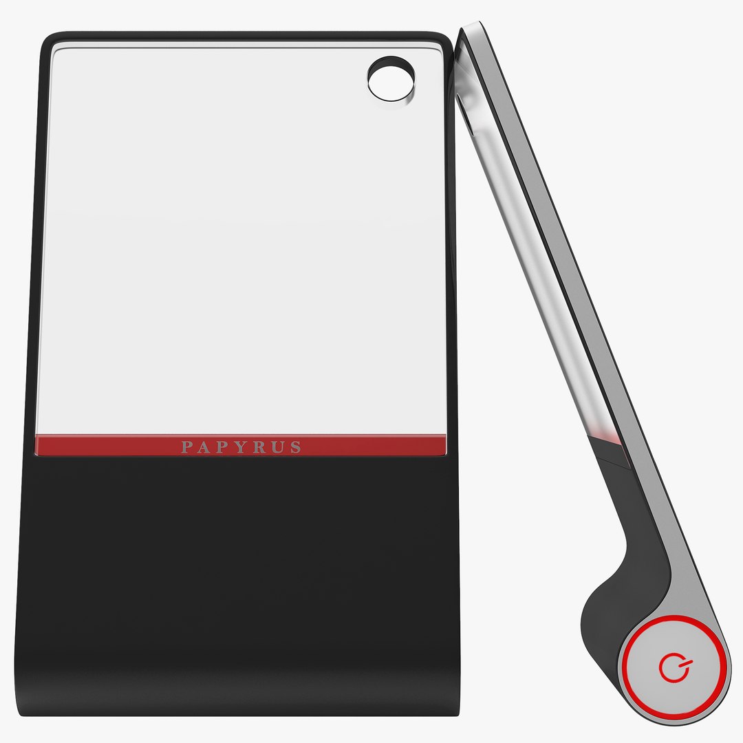 Papyrus Portable Time Traveling Device 3D model preview