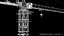 3D Tower Crane PBR model