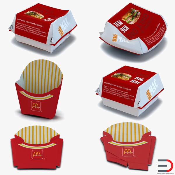 McDonalds 3D Models for Download | TurboSquid