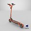 E-Scooter Offroad Orange Dirty - PBR