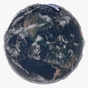 21K Relief Earth 3D Model