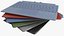 Microsoft Surface Pro 9 com capas de tipo de assinatura Caneta de mouse móvel Sapphire Rigged Animada
