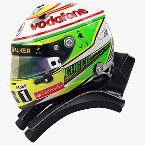 Sergio Perez 2013 style motorsport helmet
