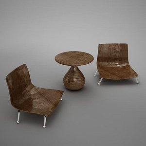 table chairs tropical