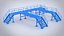 Modular industrial metal platforms
