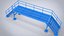 Modular industrial metal platforms