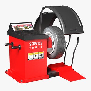 Tire Balancer Machine 3D
