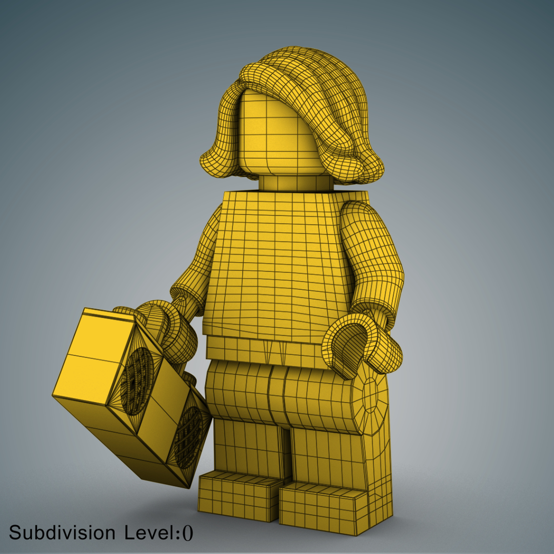 Free lego minifigure standard minifig 3D model - TurboSquid 1432750