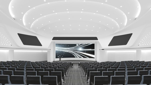 modelo 3d Modern Conference Hall - TurboSquid 2099363