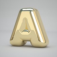Gold A Balloon