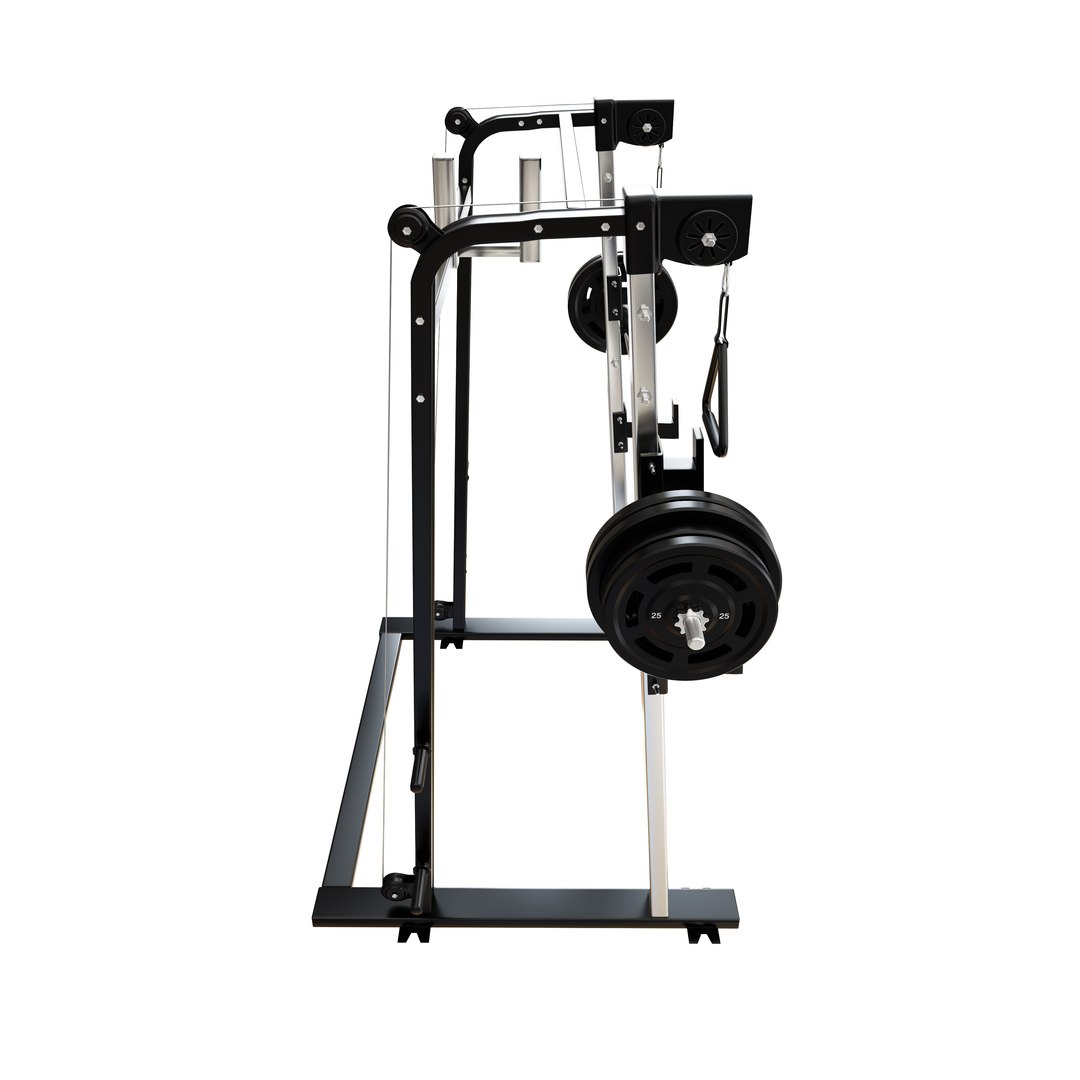 3D Half Rack Squats Model - TurboSquid 1673347