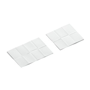 White Unfolded Booklets and Flyers - trifold flat map guide brochure
