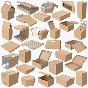 30 Containers Boxes Packages Bags Collection