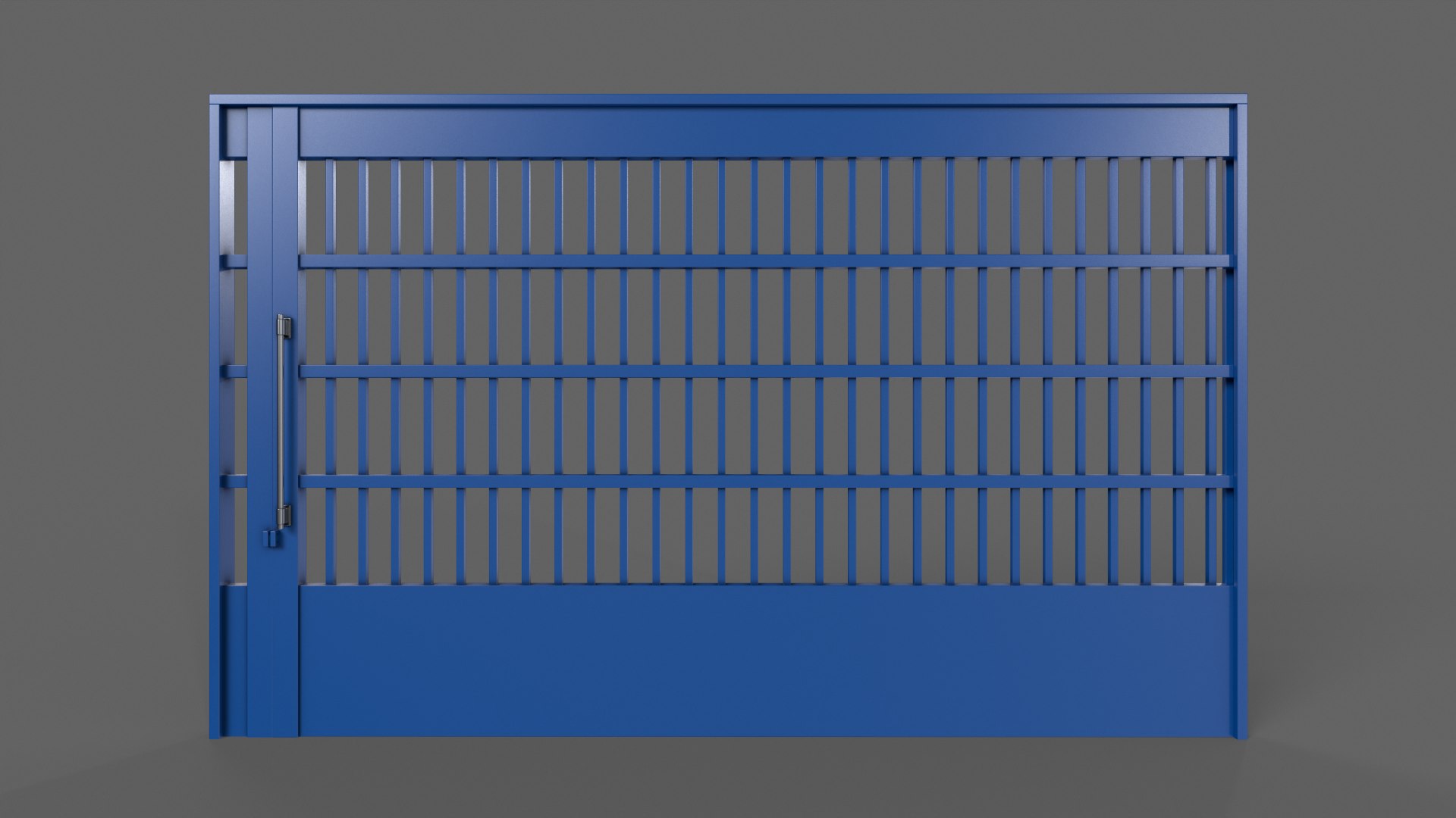 3D PBR Industrial Gate 4 Model - TurboSquid 2279232