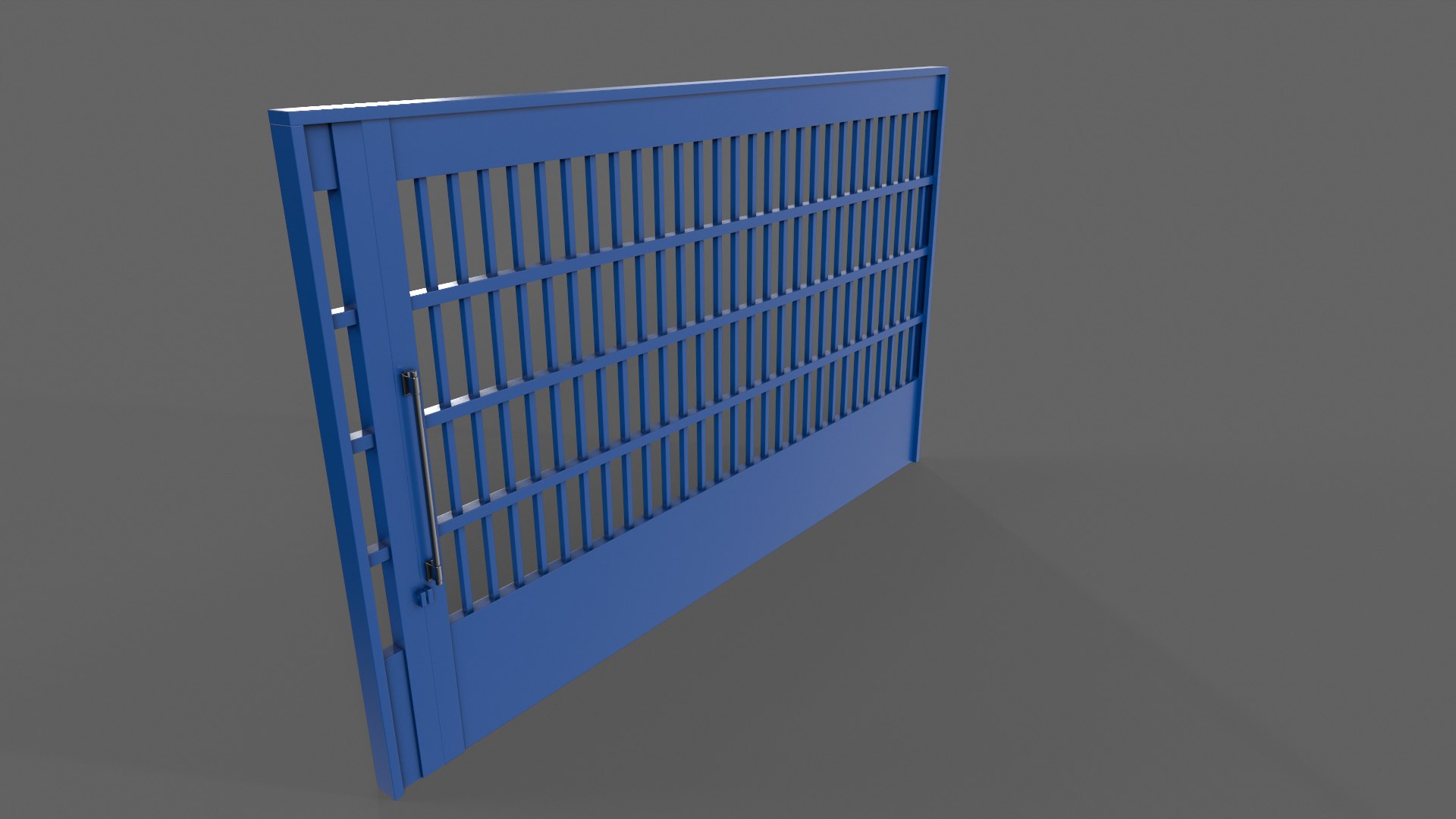 3D PBR Industrial Gate 4 Model - TurboSquid 2279232