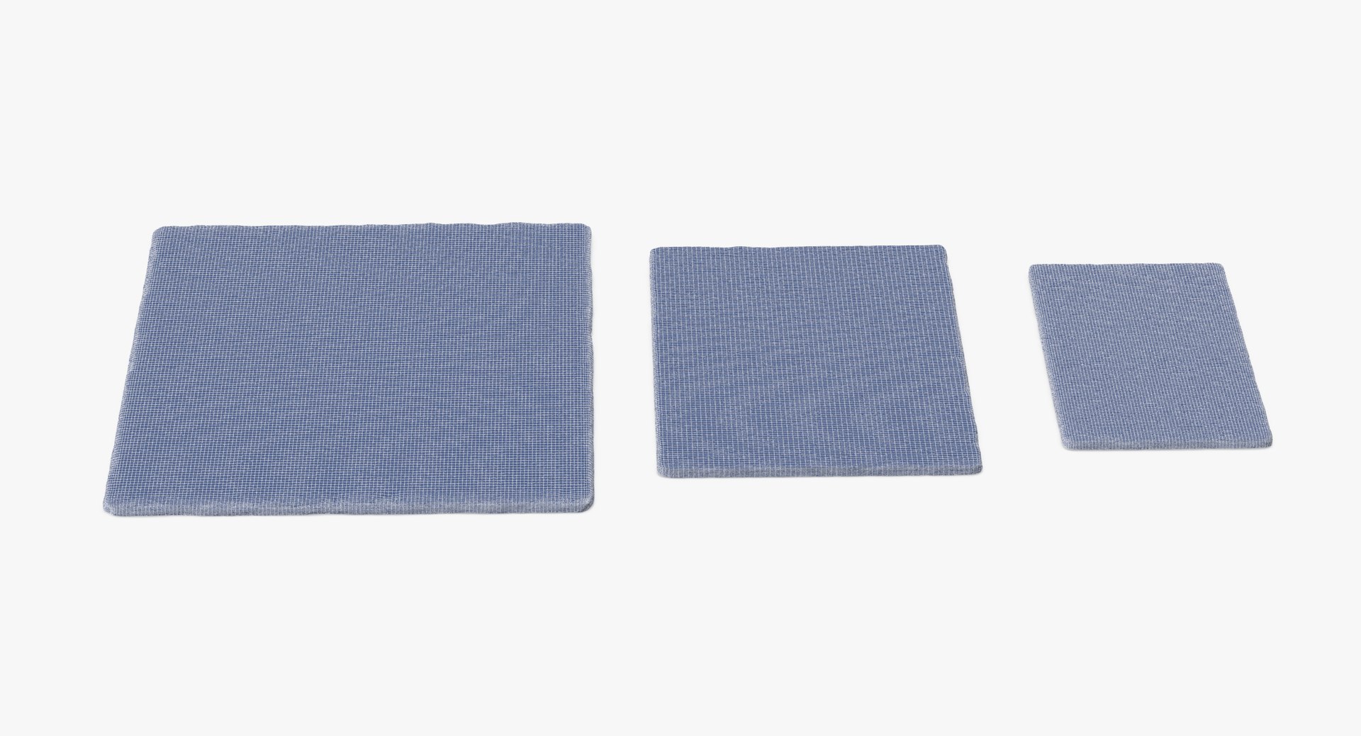3d Slate Rectangular Plates Model