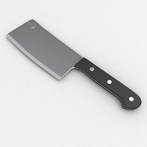 3D Cleaver model