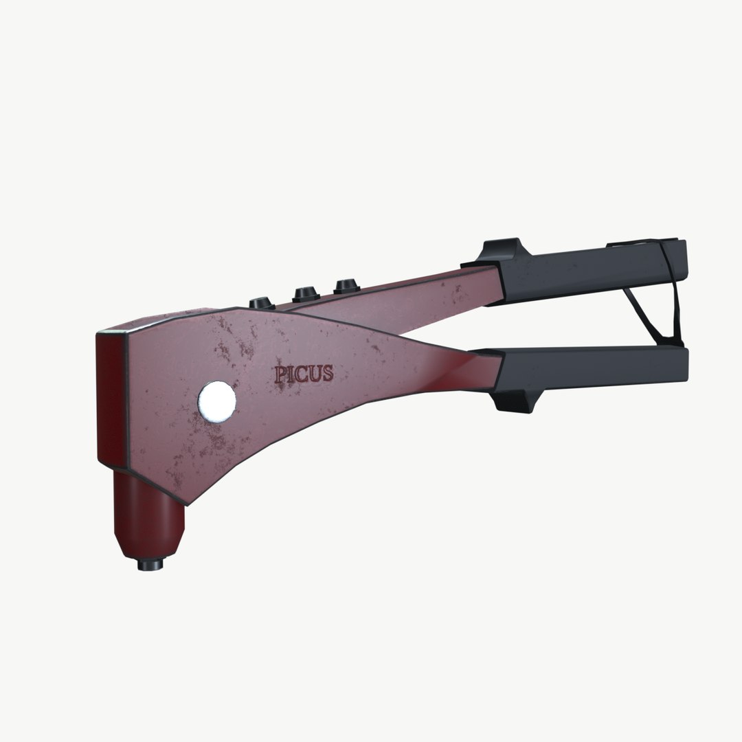 Rivetgun 3D - TurboSquid 2294275