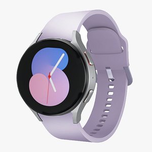 3D Samsung Galaxy Watch 5 - Silver model