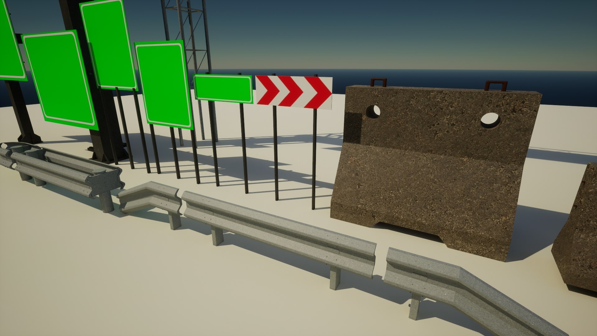 Highway - Traffic Packages Model - TurboSquid 1948618