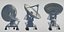radio telescope pack 3D model