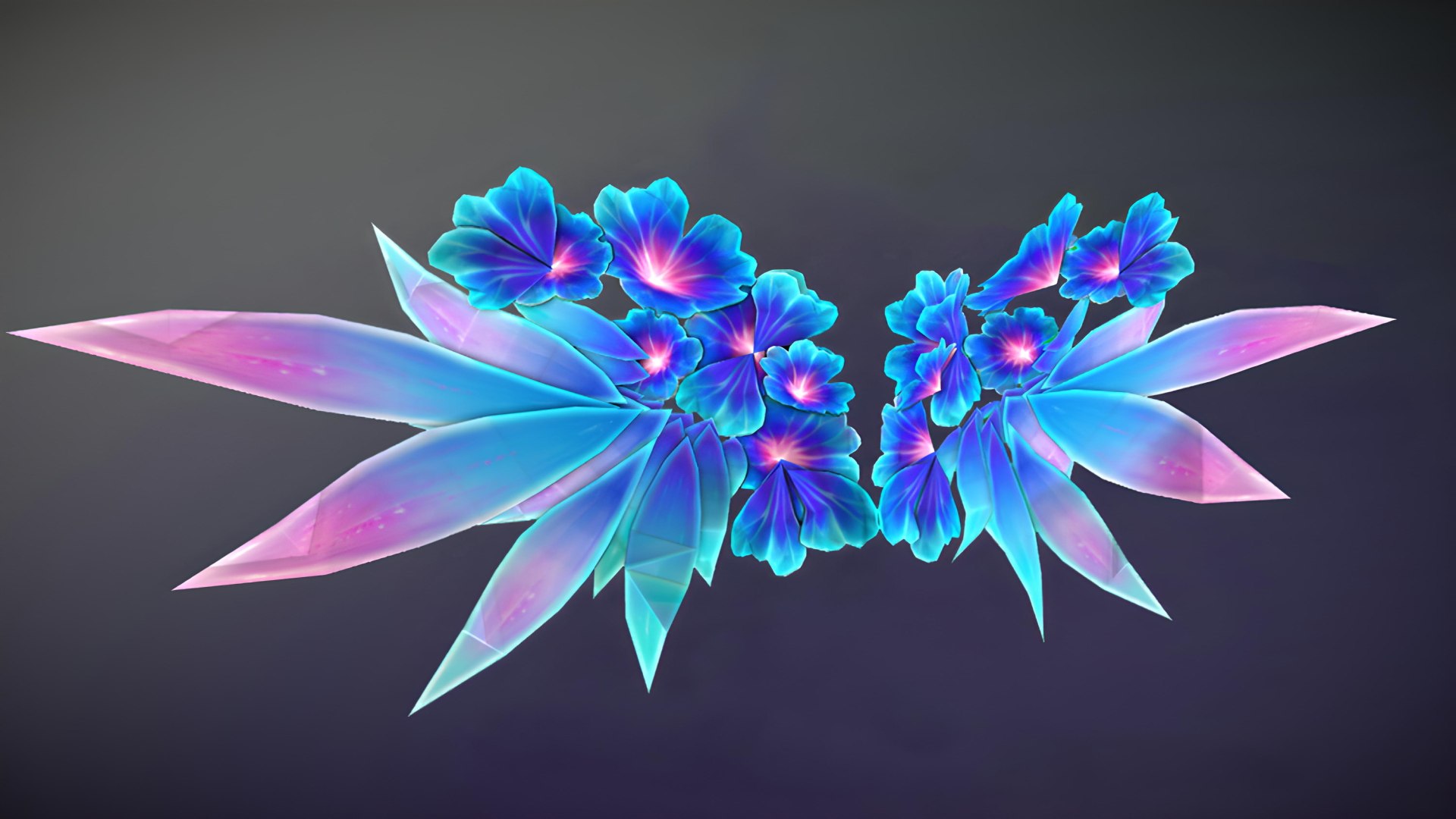 Flower Wing 3D model - TurboSquid 1796158