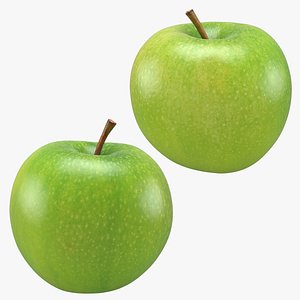 Whole Green Apple Collection model