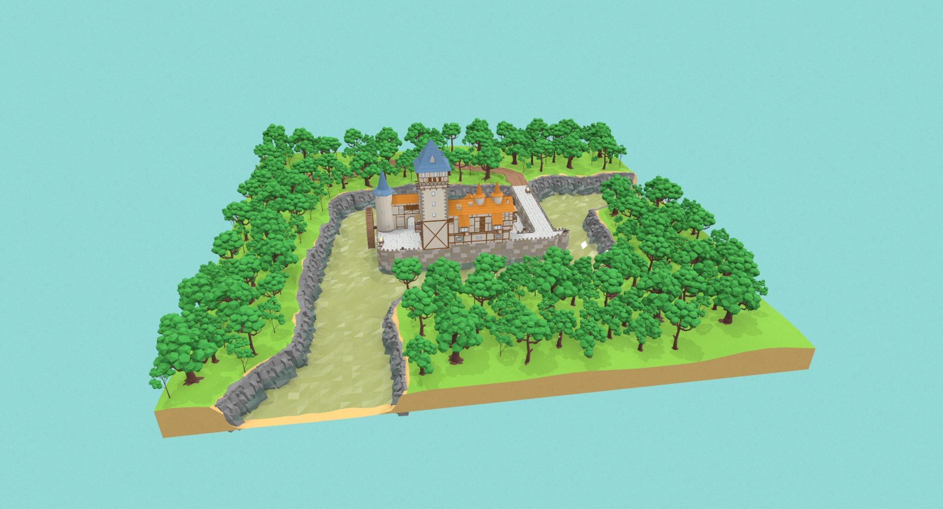 3D medieval castle https://p.turbosquid.com/ts-thumb/CL/EFgHlL/VgC9yb7c/screenshot002/png/1548824825/1920x1080/fit_q87/4be42a86f42663499fb65e3fc0c49330c3f91820/screenshot002.jpg