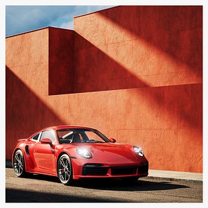 Automotive Lighting Stage C4D Redshift