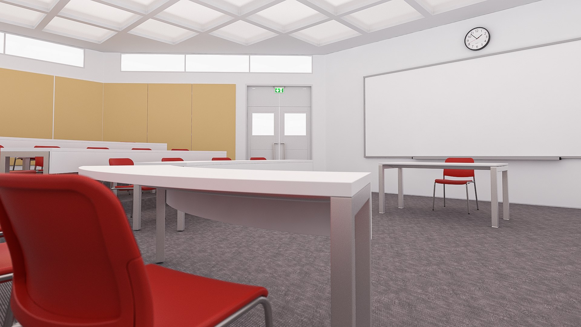 Classroom 03 3D model - TurboSquid 2134191