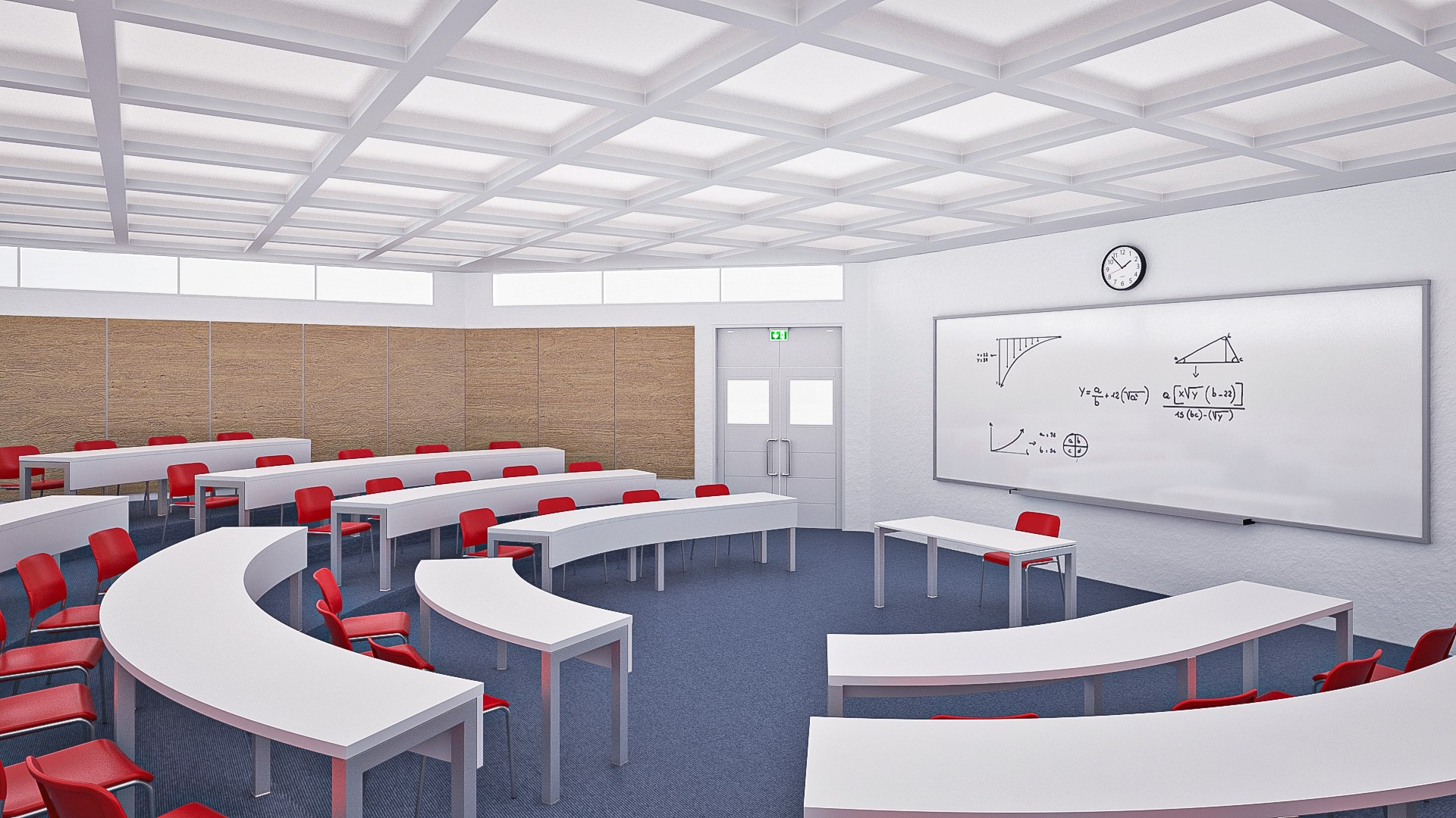Classroom 03 3D Model - TurboSquid 2134191