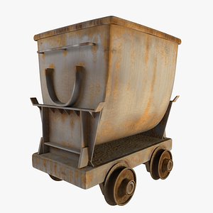 old mine cart