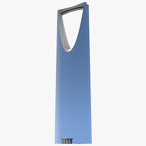 Architectural Landmark Blue Feature