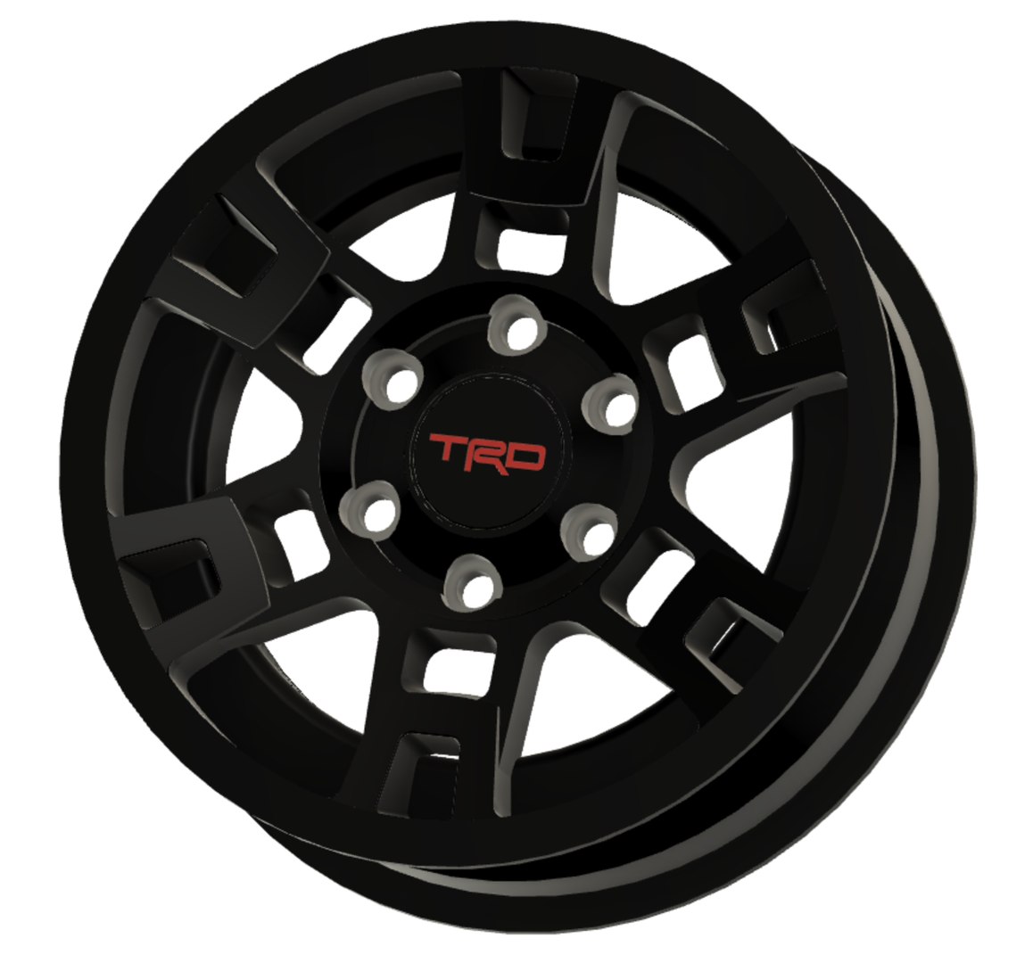 Toyota TRD PRO Rim 3D Model - TurboSquid 1992914