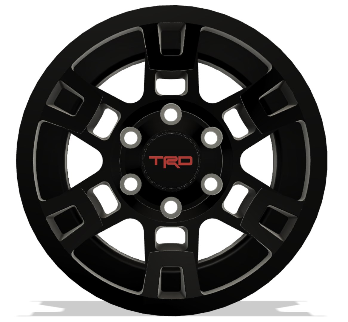 Toyota TRD PRO Rim 3D Model - TurboSquid 1992914