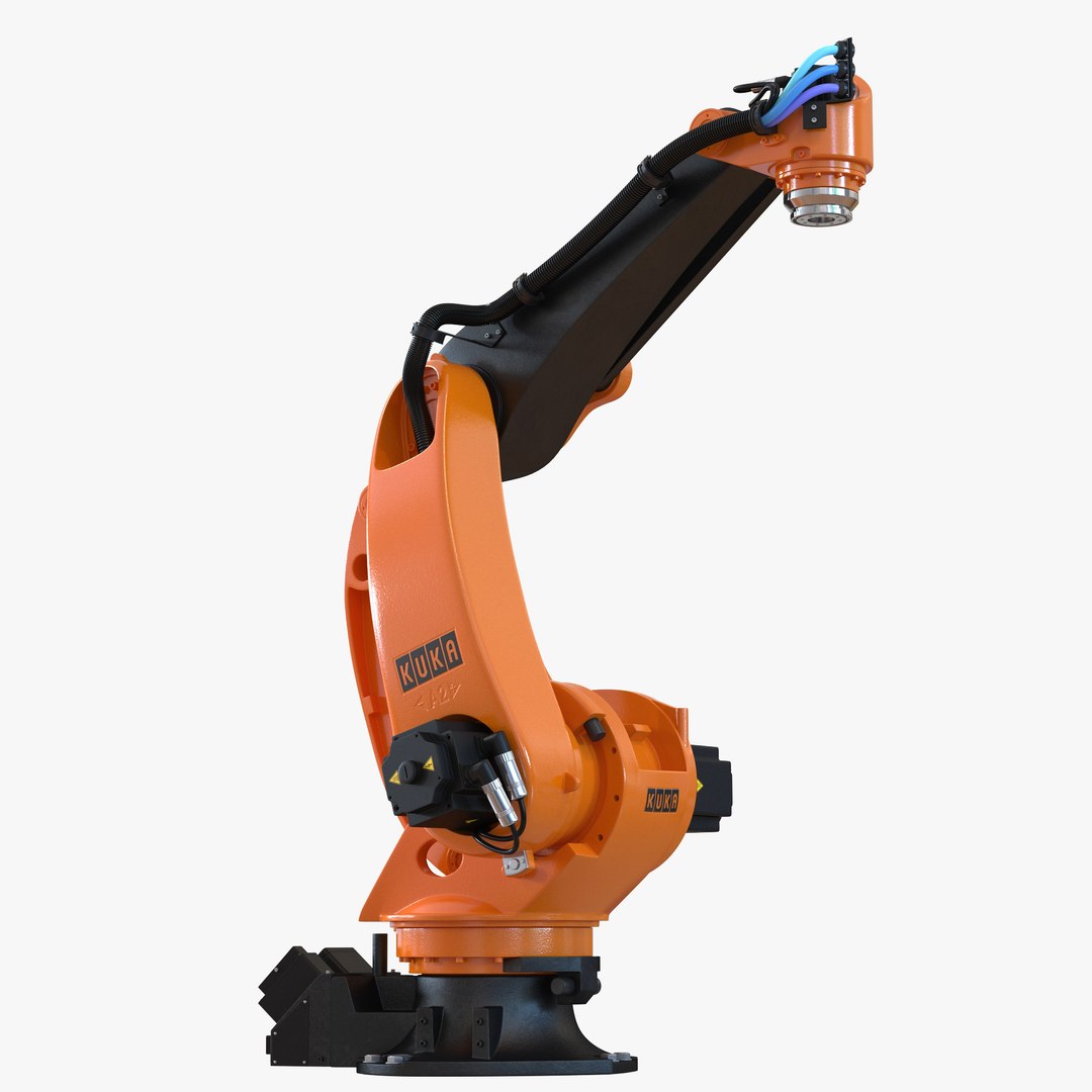 Kuka Robot KR-40 PA Rigged 3D Model 3D model preview