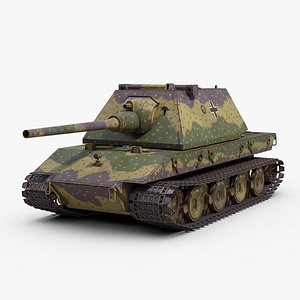 Panzerkampfwagen E 100 3D model
